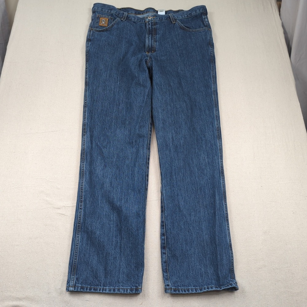 Cinch Jeans Mens 42x34 Blue Western Cowboy Rancher Rodeo Utility Bronze Label